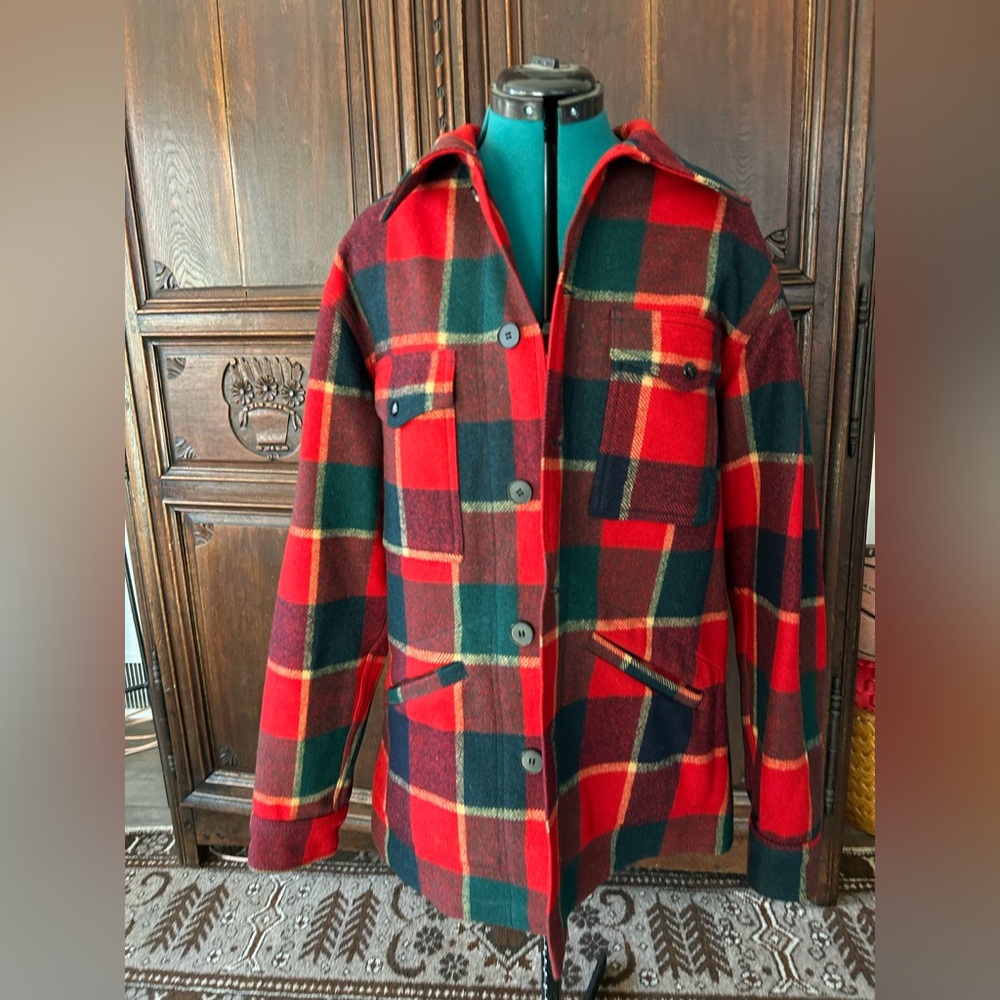 Lot of Pendleton vintage wool wear: 8 shirts, 1 jacket + non-Pendleton wool pant